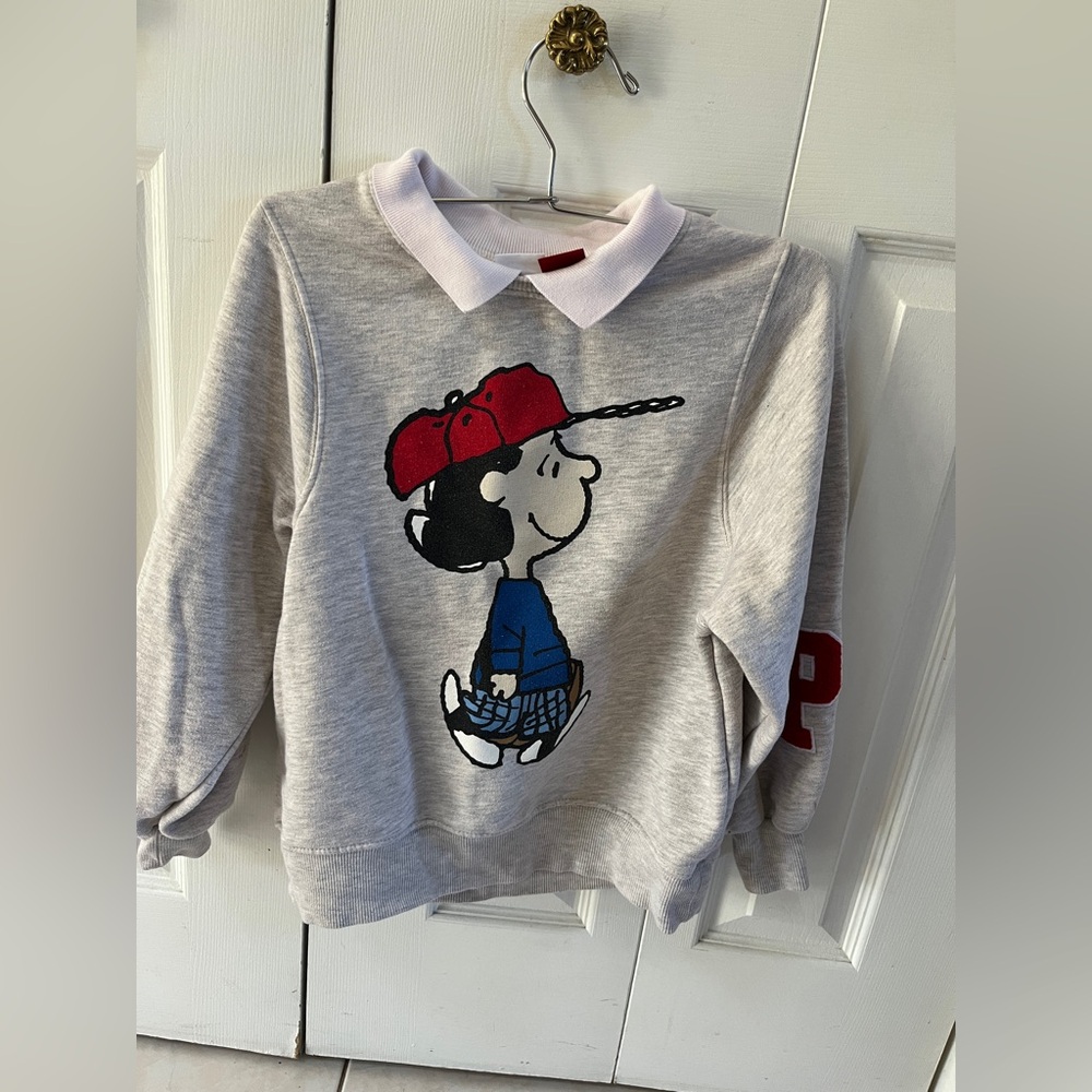 Zara Lucy Peanuts kids sweatshirt size 11-12